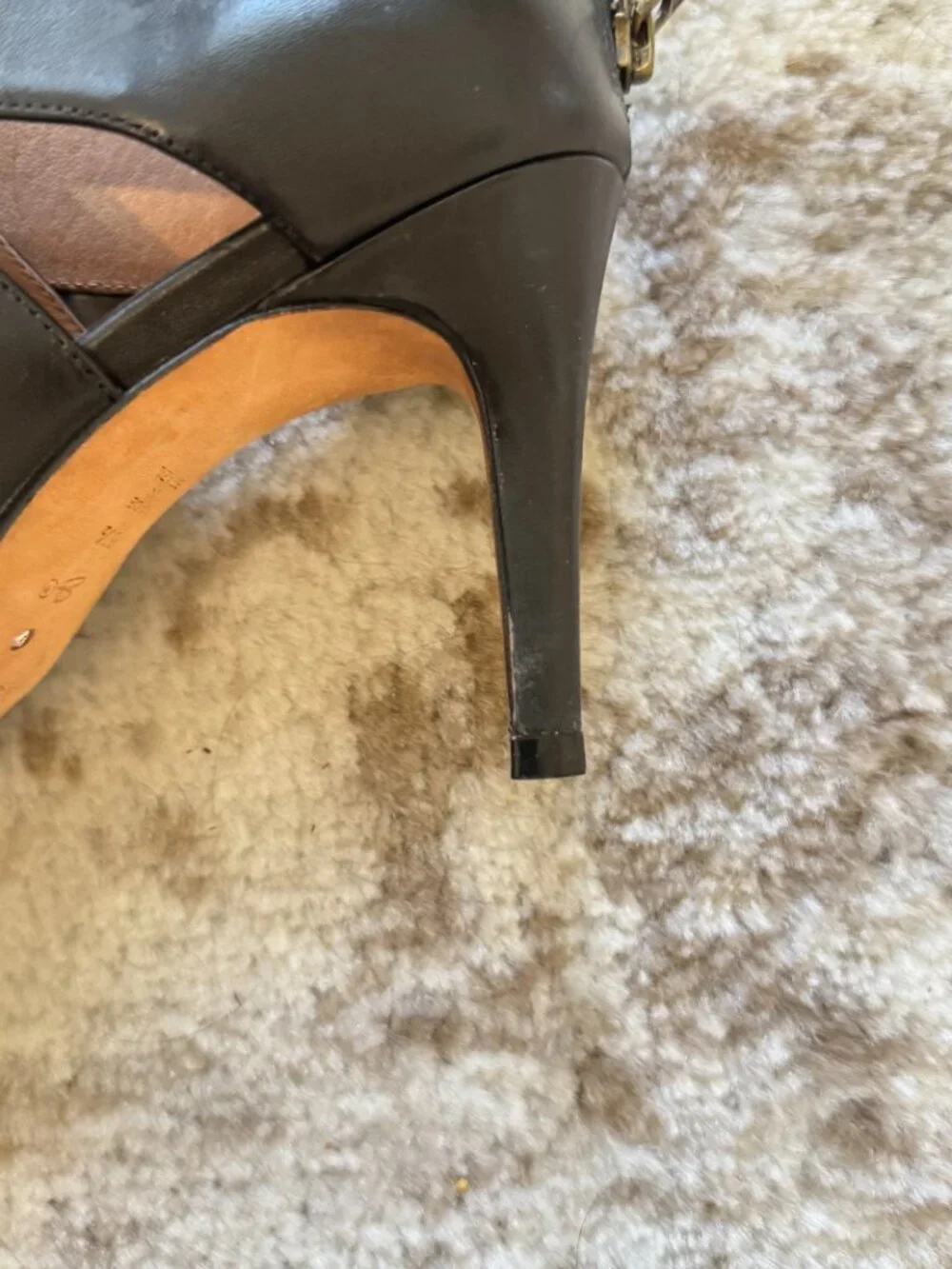 Corso Como Black Criss Cross Heels